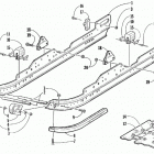 ZL 600 EFI S/N 9915688 AND UP Рельс скольжения и гусеница