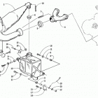 ZL 600 EFI S/N 9915688 AND UP Глушитель