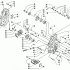 ZR 500 EFI LE - PEARL Редуктор и цепь миханизма