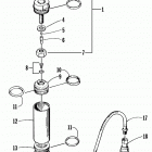 ZR 500 LE - PEARL Remote shock limiter assembly