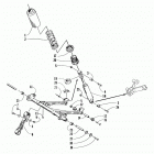 PANTHER 440 Rear suspension front arm