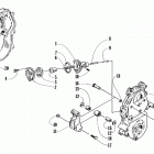 ZL 440 Dropcase chain tension assembly