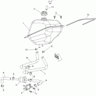 DS 90 Топливный бак