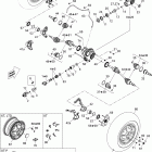 Outlander 500EFI STD & XT Привод передний