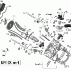 Outlander 800R EFI Xmr Головка цилиндров передняя часть