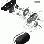 Outlander MAX 500EFI STD & XT Трансмиссия