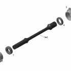 Outlander MAX 800REFI STD,  XT & XT-P Приводной вал