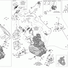 Outlander MAX 800REFI STD,  XT & XT-P Двигатель