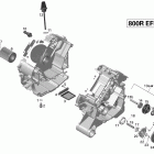 Outlander MAX 800REFI STD,  XT & XT-P Масляная система