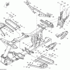Outlander MAX 800REFI STD,  XT & XT-P Рама