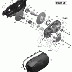 Outlander MAX 800REFI STD,  XT & XT-P Трансмиссия