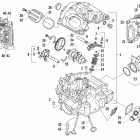 TRV 450 GT Головка цилиндров и распределительный вал