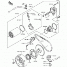 Bayou 300 (KLF300-B2) Starter motor(klf300-b2 / b3 / b4)