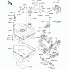 Brute Force 750 4x4i EPS (KVF750-HCF) ТОПЛИВНЫЙ БАК