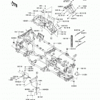 Brute Force 750 4x4i EPS (KVF750-JCF) Рама ,крепежные детали