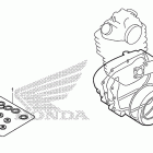 TRX420TM Комплект прокладок B