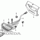 TRX250TE Задний фонарь
