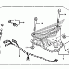 TRX250TM Фаркоп комплект