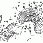 TRX420FE Заднее крыло