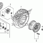 TRX420FE Переднее колесо