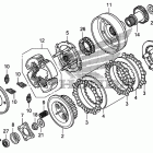 TRX420TM Сцепление