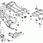 TRX500FA Багажник