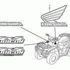 TRX500FA Emblem@mark