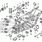 TRX500FA Рама