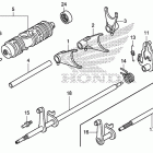 TRX500FPE Gear shift fork