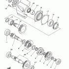 GRIZZLY 125 YFM125GBL ТРАНСМИССИЯ
