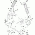 GRIZZLY 450 EPS 4WD YFM45FGPBG Задняя подвеска