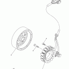 GRIZZLY 450 EPS 4WD YFM45FGPBL Генератор
