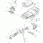 RAPTOR 125 YFM125RBL/YFM125RBW Впускная система