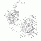 RAPTOR 125 YFM125RBL/YFM125RBW Картер