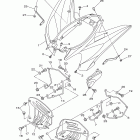 RAPTOR 125 YFM125RBL/YFM125RBW Заднее крыло