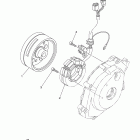 RAPTOR 125 YFM125RBL/YFM125RBW Генератор