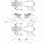 RAPTOR 125 YFM125RBL/YFM125RBW Наклейки