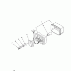 RAPTOR 250 YFM25RBL/YFM25RBW Задний фонарь
