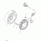 GRIZZLY 350 4WD YFM35FGBGR/YFM35FGBL Генератор