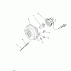 GRIZZLY 350 4WD YFM35FGBGR/YFM35FGBL Фара