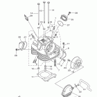 GRIZZLY 350 4WD YFM35FGBGR/YFM35FGBL ГОЛОВКА ЦИЛИНДРА
