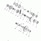 GRIZZLY 350 4WD YFM35FGBGR/YFM35FGBL ТРАНСМИССИЯ