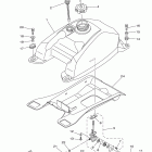 GRIZZLY 450 EPS 4WD YFM45FGPAL ТОПЛИВНЫЙ БАК