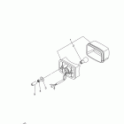 GRIZZLY 700 4WD YFM7FGAGR Задний фонарь