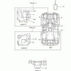 GRIZZLY 700 EPS 4WD YFM7FGPA Наклейки 1