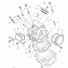 RAPTOR 700R YFM7RAW/YFM7RAL ГОЛОВКА ЦИЛИНДРА