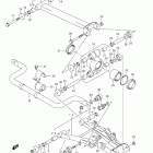 LT-A500X,Z KingQuad 500AXi 4x4 Auto Rear suspension arm (lt-a500x e28)