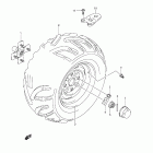 LT-A750X,Z KingQuad 750 AXi 4x4 Auto Left rear wheel (lt-a750x l2 e28)