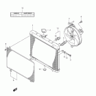 LT-A750X,Z KingQuad 750 AXi 4x4 Auto Radiator (lt-a750x l2 e28)