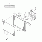LT-A750X,Z KingQuad 750 AXi 4x4 Auto Radiator (lt-a750xz l2 e28)